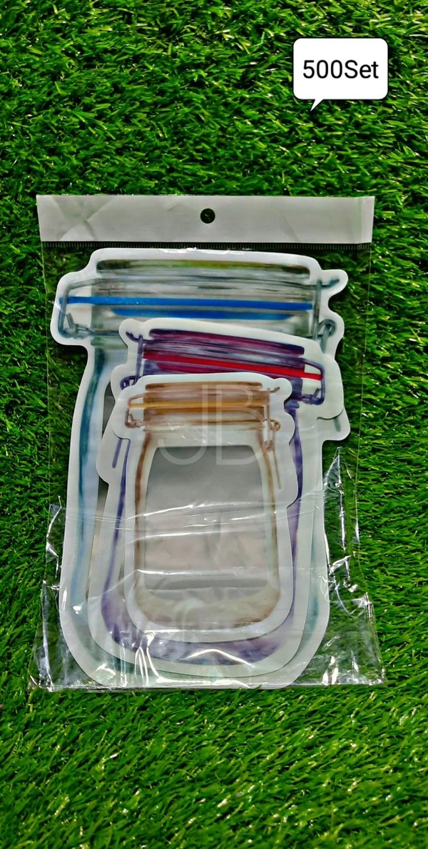 Jar pouches back in stock Set of 3 pouches 100gm, 250 gm, 450 gm