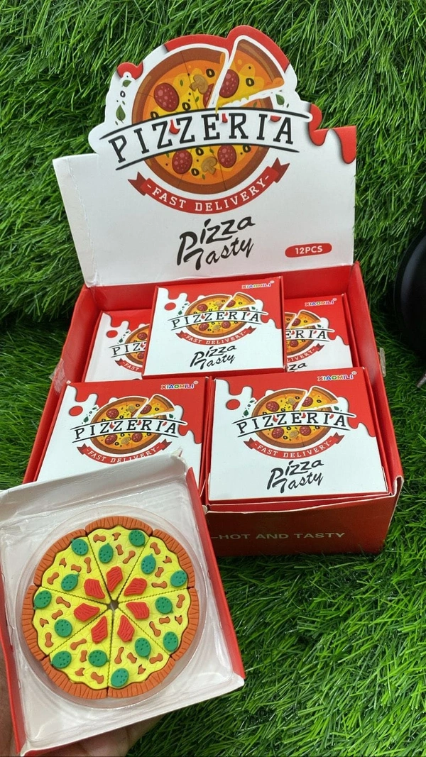 Pizza or eraser 🤔 Yes its a eraser New arrival