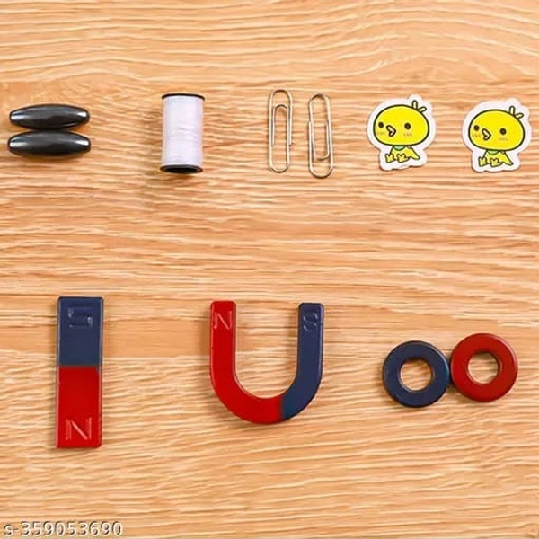 Magnet kit Magnetic Play Set for Kids- Multi Color Magnets for kids | U-Shaped Magnet Set for Kids,Physics Science Magnets Kit for Education