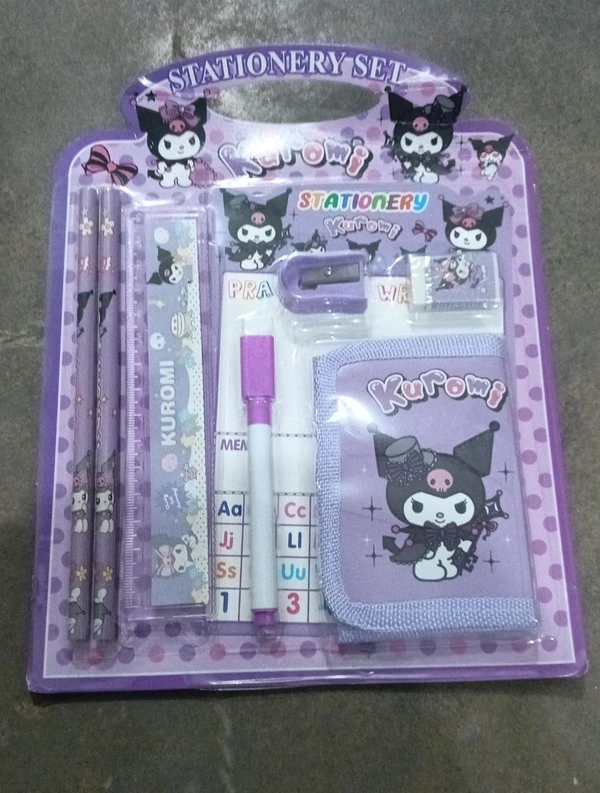 New stationery set Omly kuromi theme available Buy 1 for 99