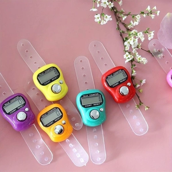 Multiuse Finger Counter Portable Hand Finger Counting Machine Digital Head Electronic Tally Counter