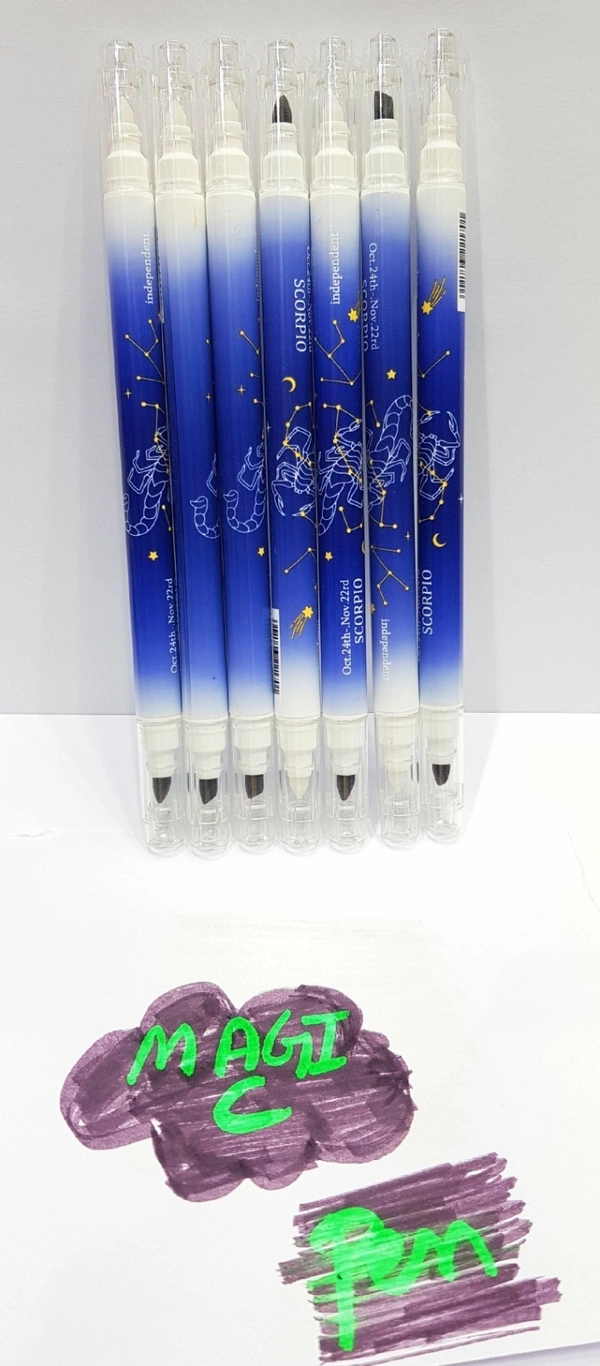 Magic pen color changing