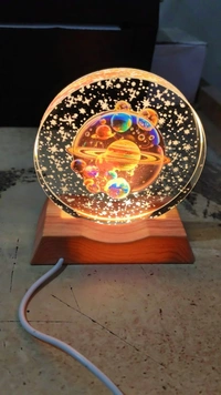 3D Creative Crystal Visualisation Lamp (Imported)