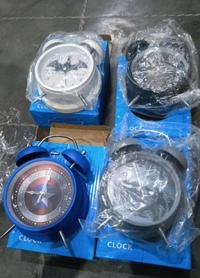 New avengers theme premium quality metal alarm clock