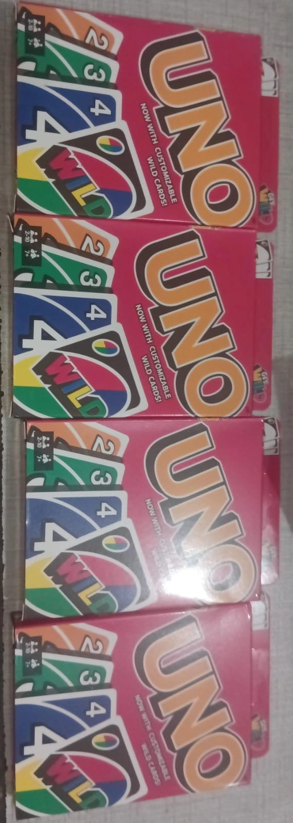 Uno cards restocked in Disney characters