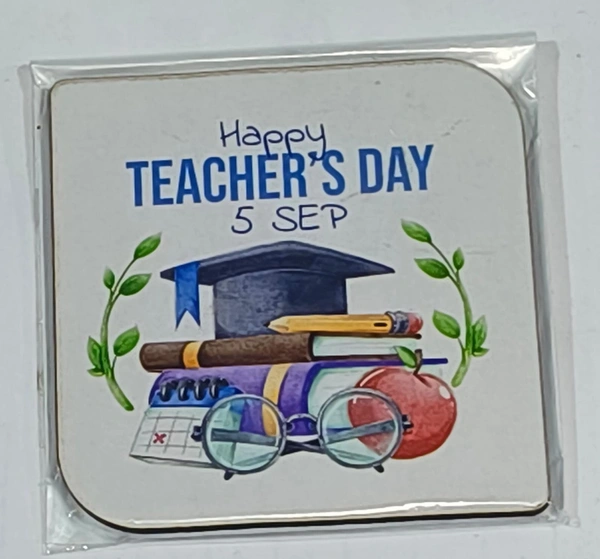 New mdf fridge magnets for teachers day 3*3 inches
