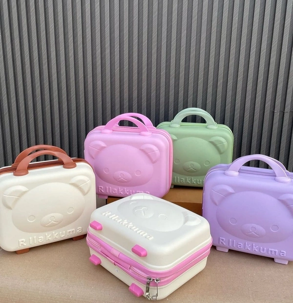 Premium quality kids mini suitcase cum vanity with lock