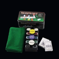 200 Chips Poker Set for Adults with Mat, 2 Decks Playing Cards, 1 Dealer Button, 1 Big Blind, 1 Small Blind Button (Texas Hold Em Poker for Adults) pls note shipping weight of this box is 2.5 kg