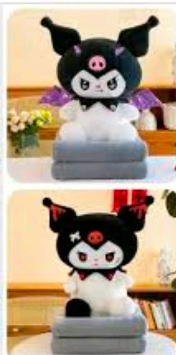 Kuromi blanket toy