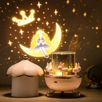 Rabbit star projector with 6 films