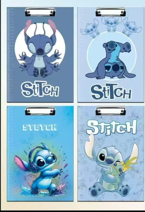 New kpop and stitch examboard A4 size