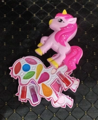 makeup kits 5 designs added Sandle, unicorn, kuromi, rainbow and mermaid