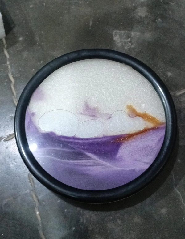 Moving sand lamp