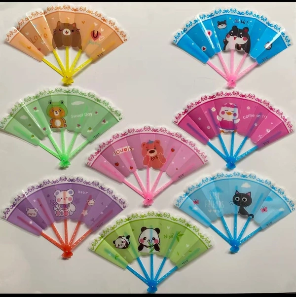 New foldable hand fans