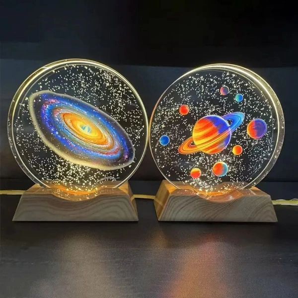 3D Creative Crystal Visualisation Lamp (Imported)