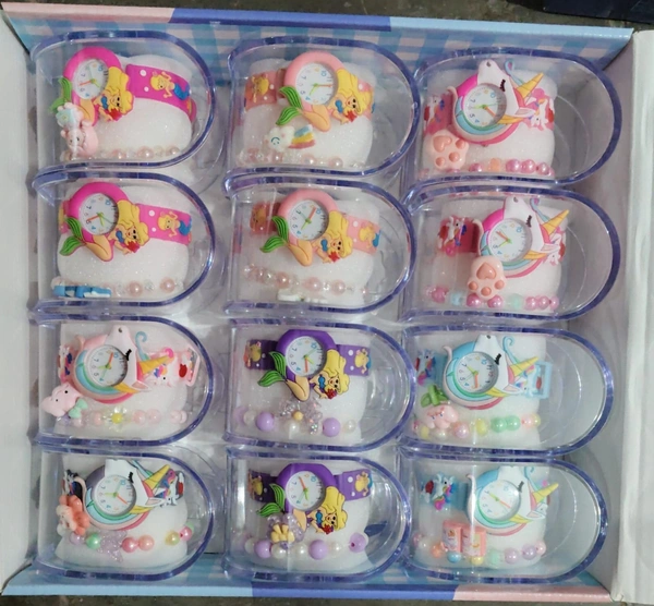 Cute Kids watches & Bracelet Combo pack
