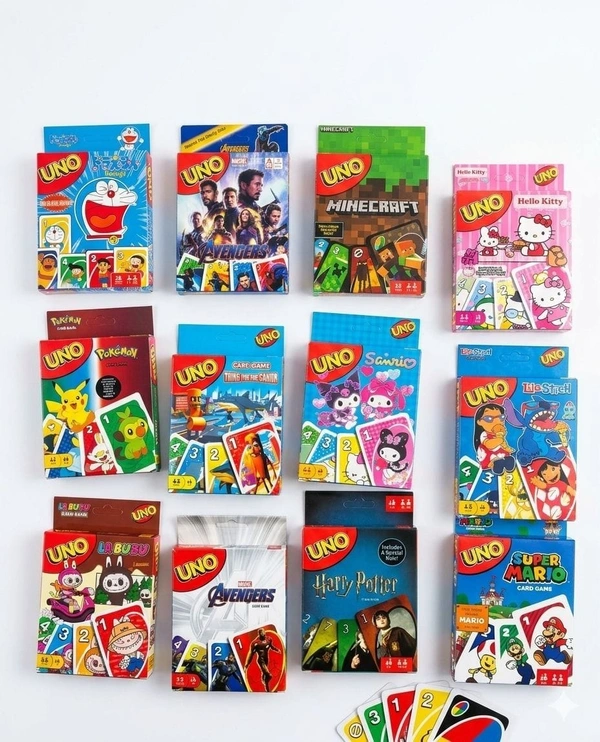 Uno cards restocked in Disney characters