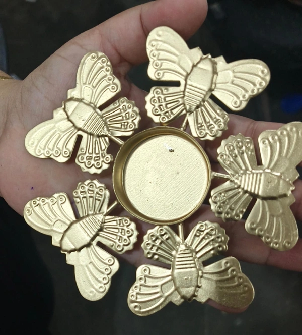 Butterfly metal tealight holder