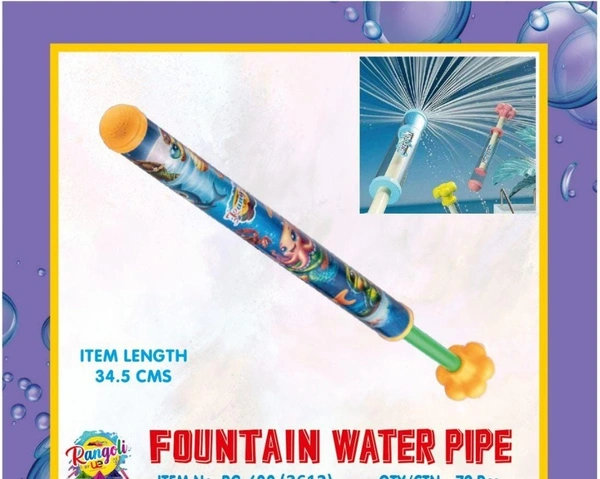 New fountain water pipe pichkari/ rimjhim pichkari