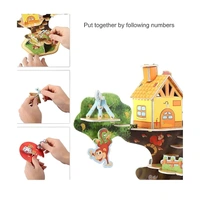 Random Design 3D DIY Puzzle Ship Kit for Kids Ages 4-8 | Build & Create Cardboard Model | Fun Educational Jigsaw Puzzle & Construction - Minimum 12
