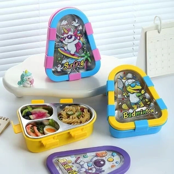 Steel lunch box