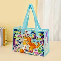 Restocked in new designs Premium quality Holographic tote bags with zip 17 Inches plus