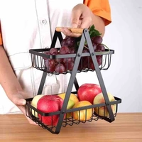 2 tier metal storage rack