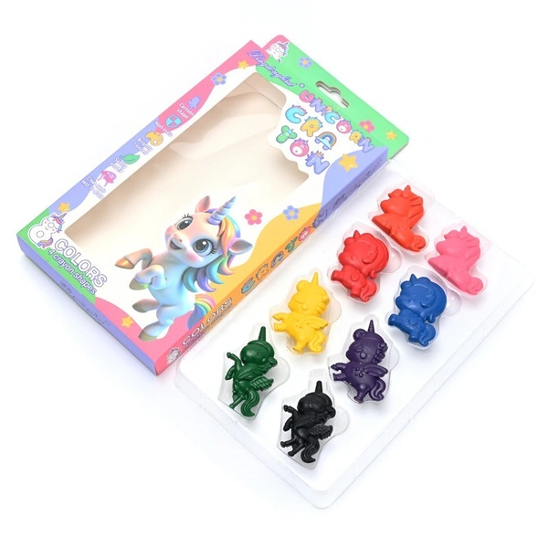 New arrival Dino or unicorn crayons set