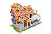 Random Design 3D DIY Puzzle Ship Kit for Kids Ages 4-8 | Build & Create Cardboard Model | Fun Educational Jigsaw Puzzle & Construction - Minimum 12
