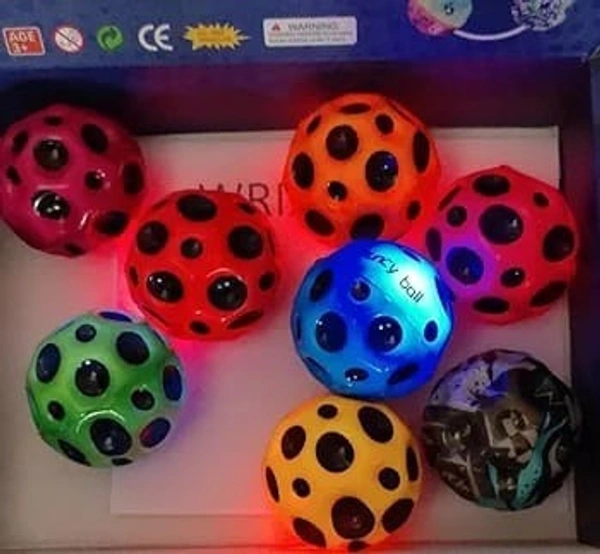 Led moon ball pack of 12