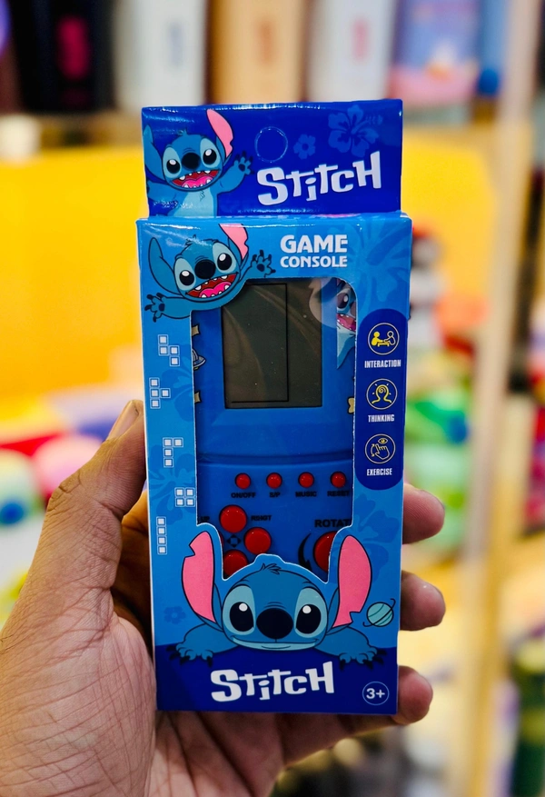 Handheld game console in stitch and kuromi theme - Stitch