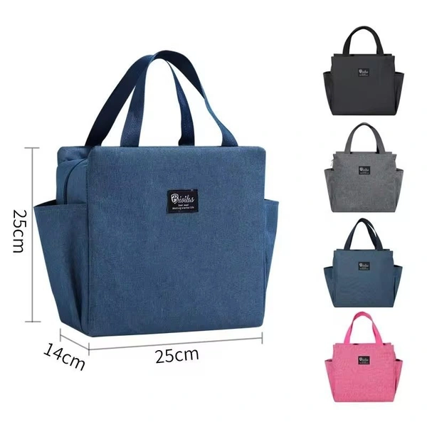 Stylish Lunch Bag for Women/Mens Insulated Lunch/Tiffin/Storage Bag for Office Waterproof Lunch Bag (Multicolor)