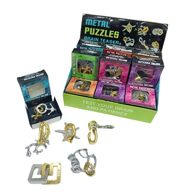 Metal puzzles