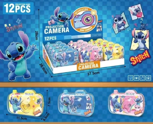 Character projector camera added in 4 designs Kuromi, frozen, stitch and avengers