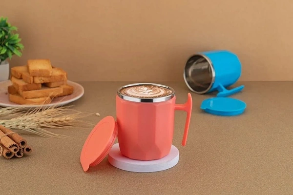 Giant coffee mug Steel inside 300 ml