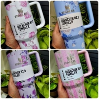 Stanley Printed Steel Sipper – 1 Pc | Fashionable, Durable, and Leak-Proof Bottle for Everyday Hydration - Purple