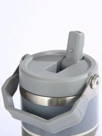 Vacuum Flask Thermal Cup Portable Sports Car Double Wall Stainless Steel