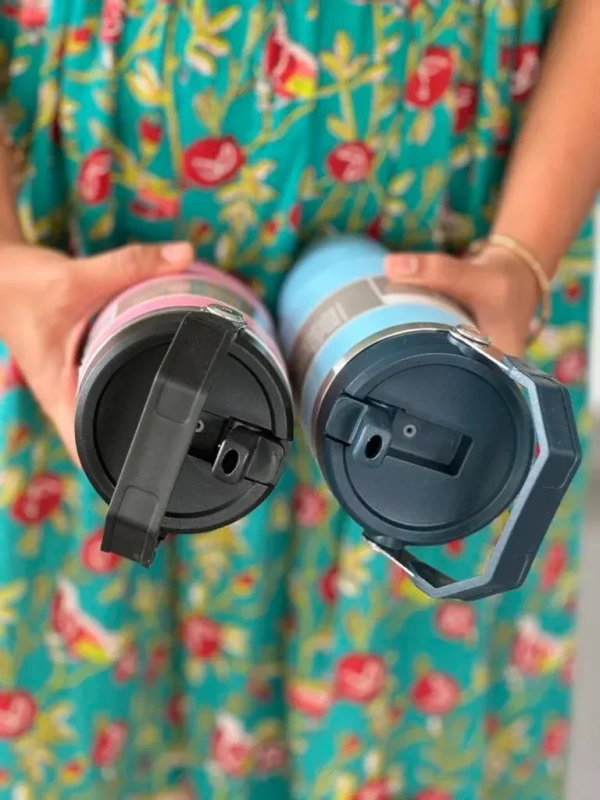 Vacuum Flask Thermal Cup Portable Sports Car Double Wall Stainless Steel