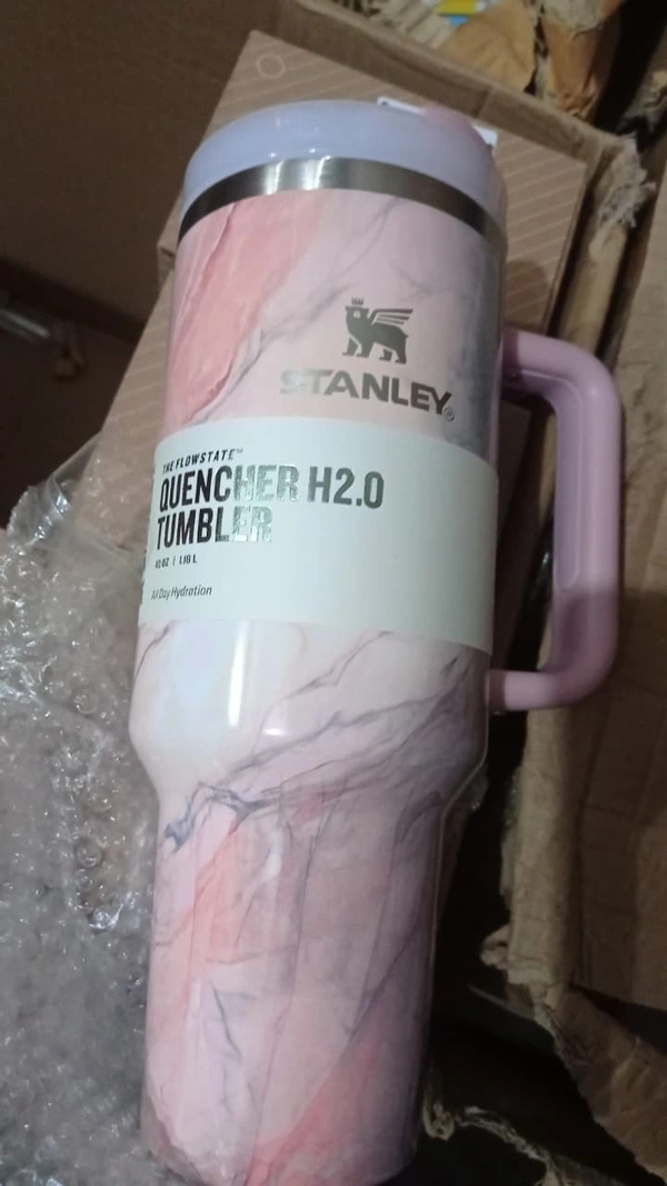 New variety added in stanley steel sippers 1200 ml Premium quality Now with a more rich look - Pink