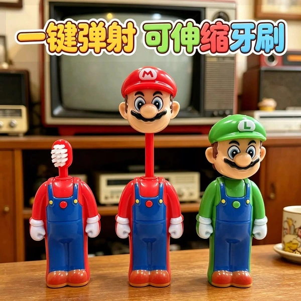 Super Mario , Luigi - Baby Toothbrush All characters available - 24