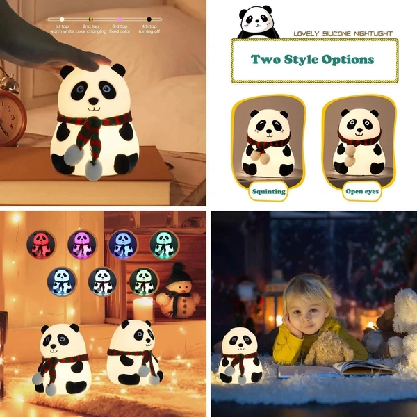 Silicon color changing night lamps Restocked at reduced price Premium quality. Panda available