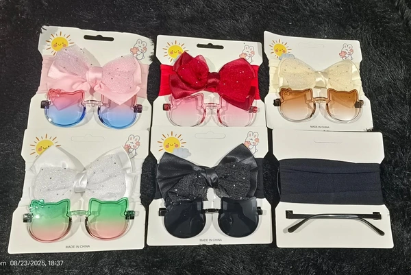 New goggles hair softband combo Premium quality