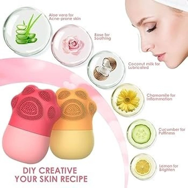 Paw shape ice roller in silicon. Color random only