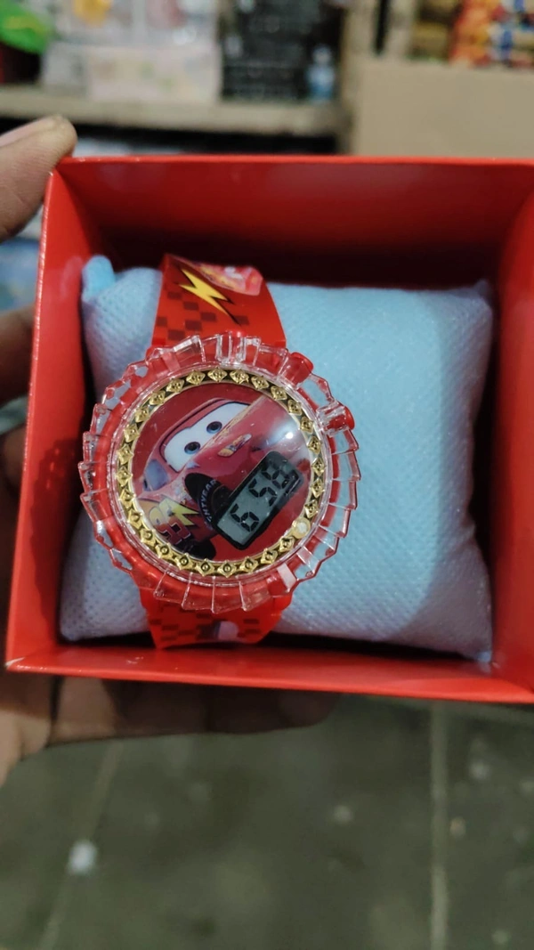 New premium quality kids watch set in box packing with spinner and light