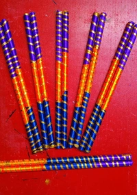 Dandiya sticks for navratri. Color random only