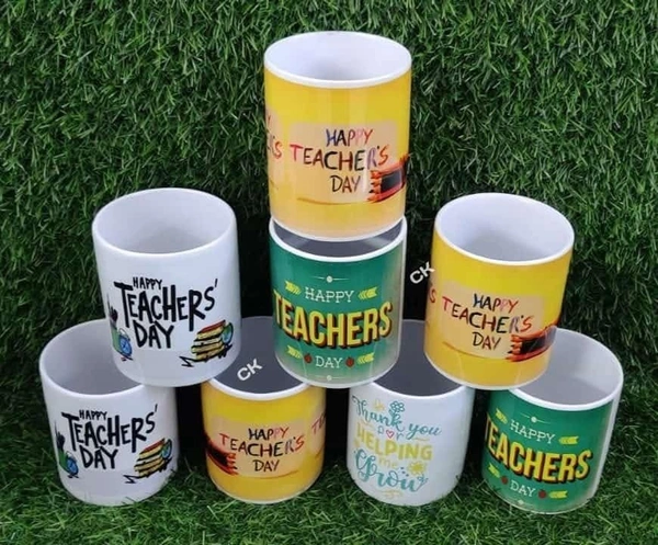 Teacher's day ceramic mug Anything can be printed