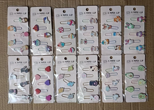 New book marks set of 5/ card