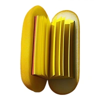 Hamburger notepad in blister packing
