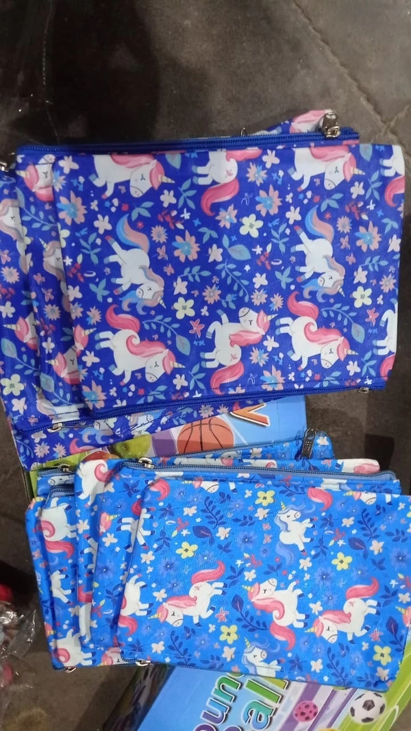 New premium quality A5 pencil pouch All real pics shared Single or mix design possible