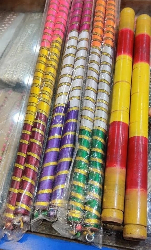 Dandiya sticks for navratri. Color random only